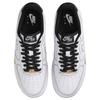 Nike Air Force 1 Abrasion Resistant Breathable Low Top Skateboard Shoes Women's Black White Sneakers IB6543-101