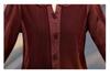 Stylish 2026 Spring Top for Middle-Aged & Elderly Women: Long-Sleeved, Slim-Fit Apparel