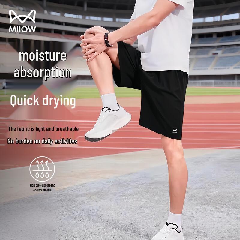 MIIOW Men's Quick-Dry Breathable Sports Shorts