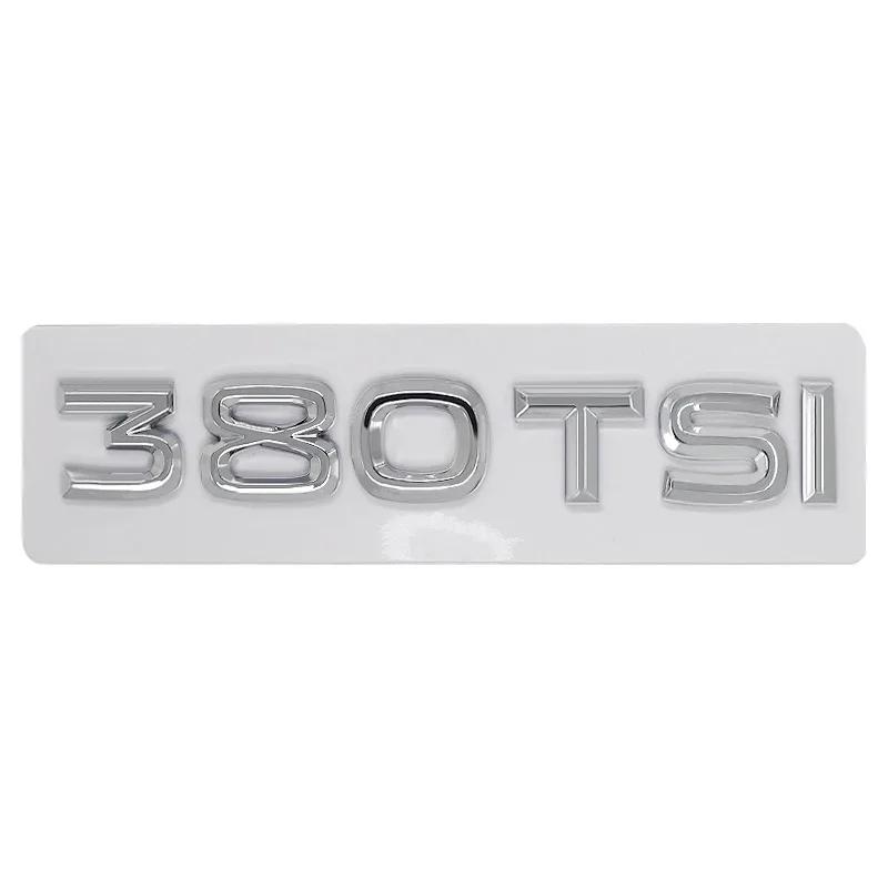 AABIO1 ABS Auto Body Side Sticker Kofferbak Emblem voor Volkswagen 280TSI 380TSI POLO CC Golf GTI Passat Jetta Kever Tiguan Scirocco