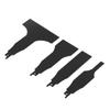 4PCS Reciprocating Saw Saber Saw Blade Electric Reciprocating Saw Blade Rust Removal Wall Cement Floor Cleaning Wall Scraper