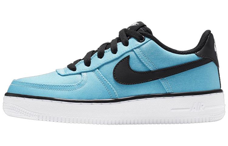 

Nike Air Force 1 Lv8 Shift Suede Slip Resistant Abrasion Resistant Low top Kids Skateboarding Shoes Ice Blue Teenagers AV5154-400 37.5