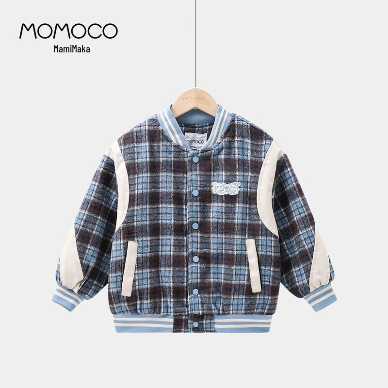 MOMOCO Boys' Plaid Winter Jacket