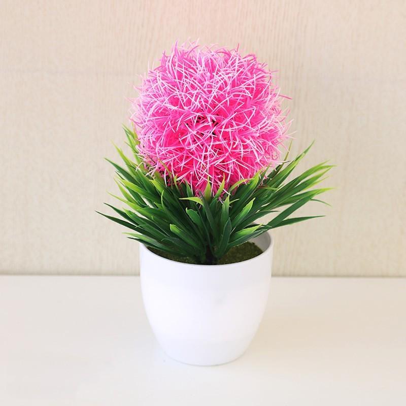 Artificial Bonsai Pot Grass Snapdragon Plant Potted Decoration Ornaments