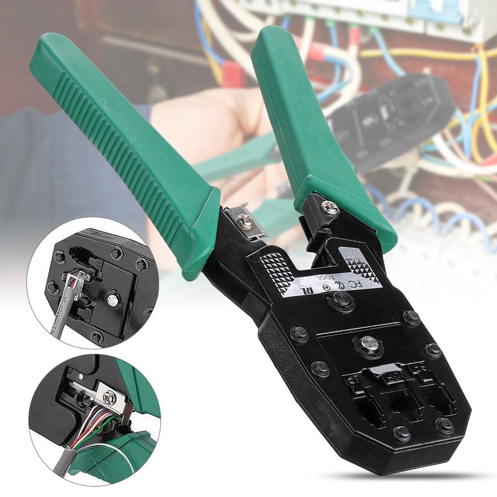 RJ45 Netzwerk Kabel TesterCrimper CrimpZange Zange Stripperin ToolKit