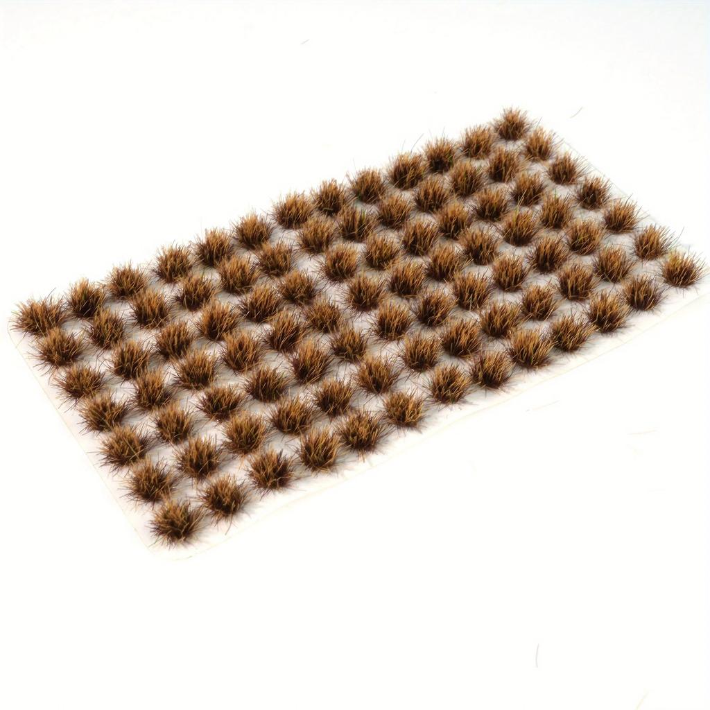 70/91 Tufts Static Grass Tufts for Miniature Garden Decor,Tiny Bonsai Model Grass Tufts,Crafts Scene Decor,DIY Micro Landscape