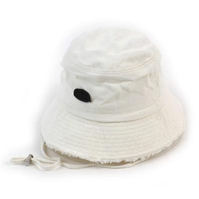 Universal Chemistry String Vintage Edge Ivory Bucket Hat