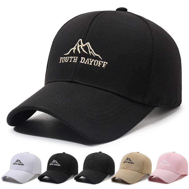 Baseball Cap Men's Outdoor Embroidered Mountain Sunshade Cap Couple Sunscreen Cap