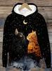 Cute Cat 3d Print Hoodie Women Fashion Oversized Hoodies Sweatshirt Women Sweats Street Coat Sudaderas Harajuku Clothes Female