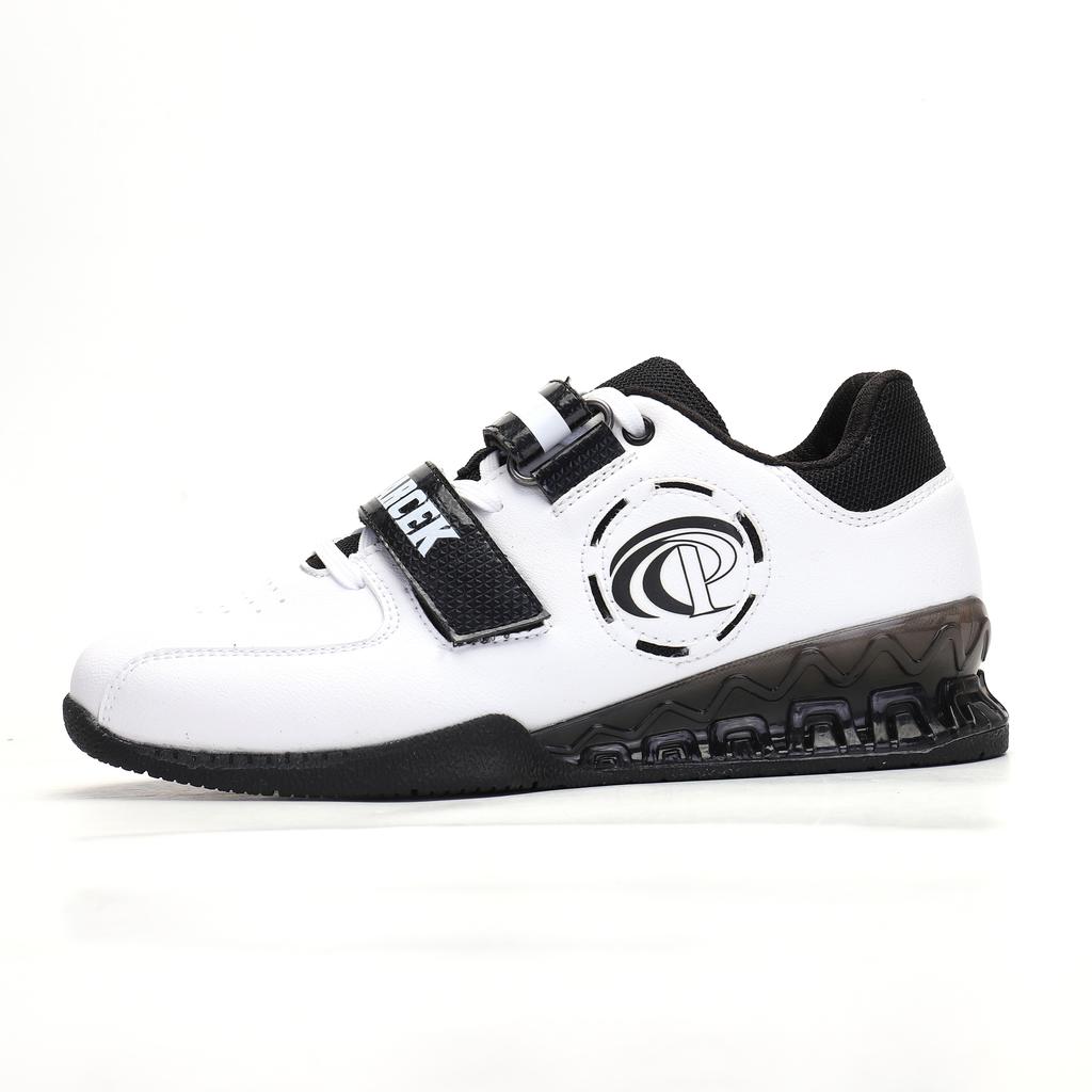 Men's Elastic Weightlifting Shoes Gym Squat Shoes Anti-slip Gym Strength Training Sneakers Breathable Fitness Sports Shoes