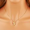 Nidin New Arrival Punk Boot Shape Zircon Pendant Necklace 3 Styles Choice For Female Male Trendy Personality Jewelry Party Gifts