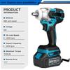 350N.M 2-in-1 Brushless Cordless Electric Impact Wrench 1/2 Screwdriver Li-ion Battery Impact Drill Power Tool
