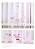 Rotating Baby Crib Mobile with Soothing Wind Chime and Bedside Bell