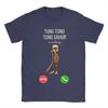 T-Shirt Sommer Tung Sahur Ruft Lustiges Angeln Gehirnfäule Meme T-Shirts Baumwoll-T-Shirt für Erwachsene YK Kurzarm Oberteil T-Shirts