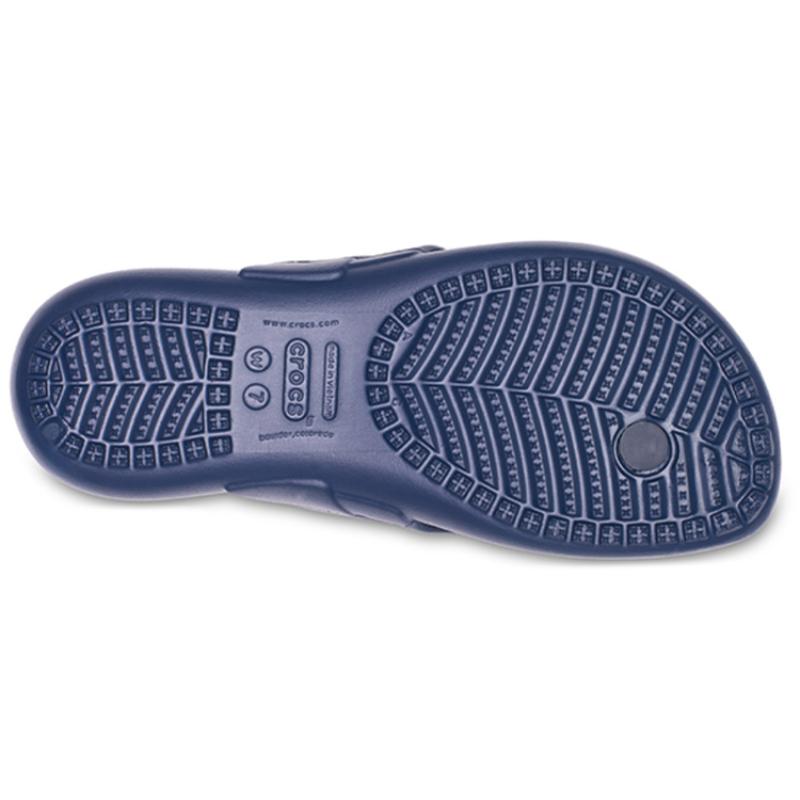 Crocs Kadee Flip Flops Women's Blue