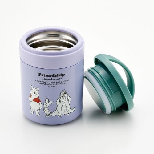 Skater Antibacterial Insulated Soup Jar/Pot, 300ml, Disney Winnie the Pooh Design, Mute Color, LJFC3AG-A