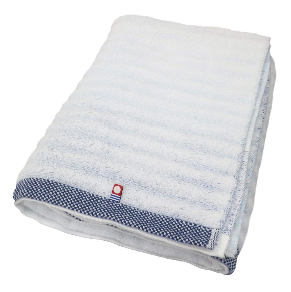 Marushin Bath Made in Imabari 70 x 120 Star Plus Made in Imabari 0306002300 Towel, Japan, Towel, cm, Blue, Japan, Towel,