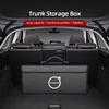 Large Capacity Storage Box Portable Car Trunk Organizer Tools For Volvo ES90 EC40 EX40 EM90 XC90 V90 V60 XC60 V40 S80 S60 S90 C4