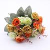 Bouquet Artificial Bouquet Fake Dried Flowers Orange