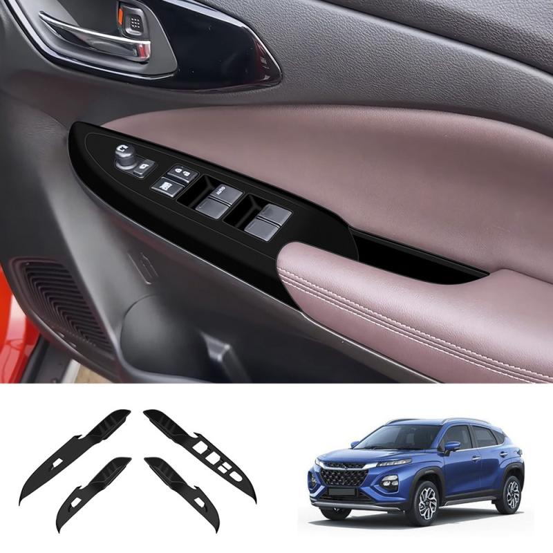For Suzuki Fronx WDB3S WEB3S 2025 2026 Silicone Rubber Window Switch Panel Glass Lift Button Storage Box Cover Inner Accessories