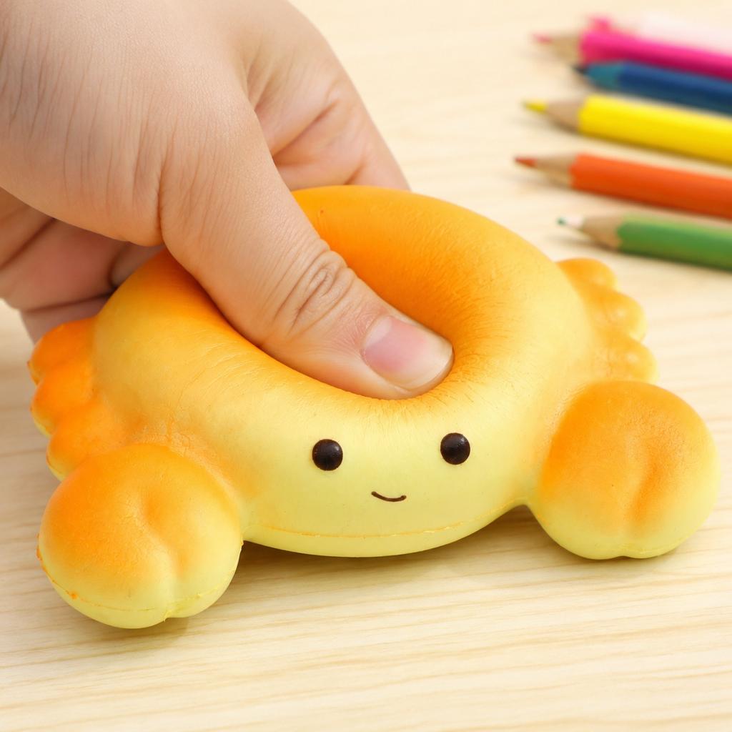 Slow Rising Squishy Bread Toy Soft PU Foam Stress Relief Toy Cute Animal Shape Squeeze Toy for Kids and Adults