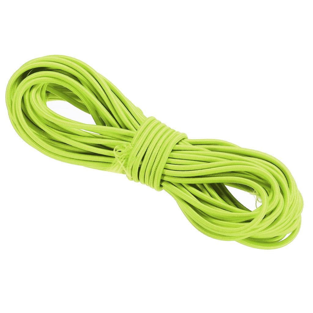 11 Yards Bungee Cord Elastic Cord Heavy Stretch String Rope 1/8"  for Crafting DIY Sewing Hook Straps Camping Tie Down Strap