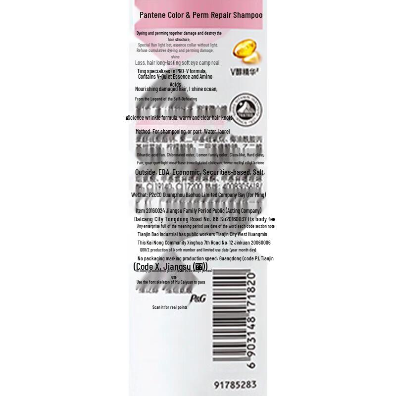 Pantene PRO-V Repair & Smooth Shampoo & Conditioner Set