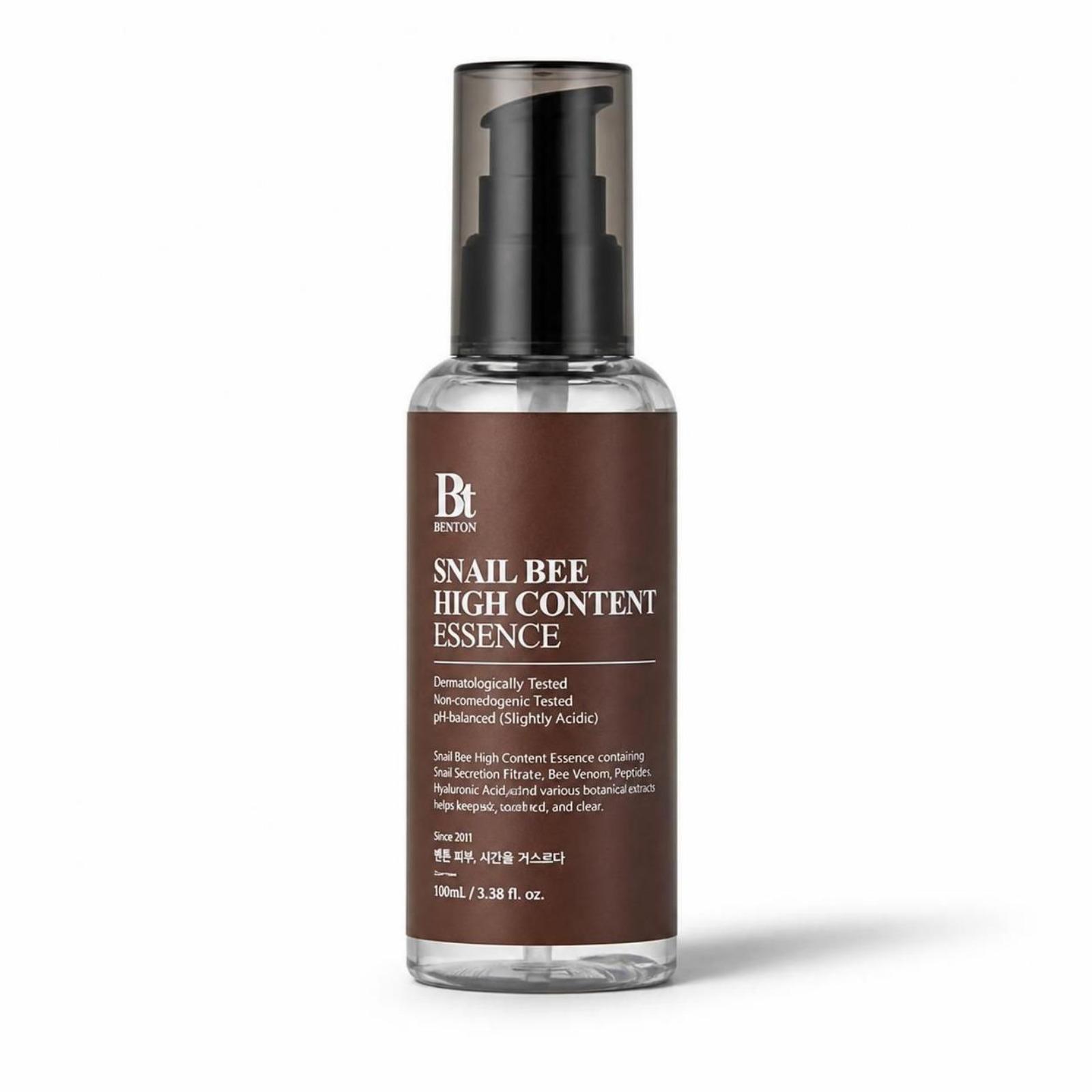 BENTON Snail Bee High Content Essence Repairing & Soothing Hydrating Essence 100ml