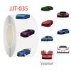 500pcs/Roll  Car Racing Round Seal Stickers DIY PVC Laptop Decals Decoration Award Stiker Reward Gift Toys