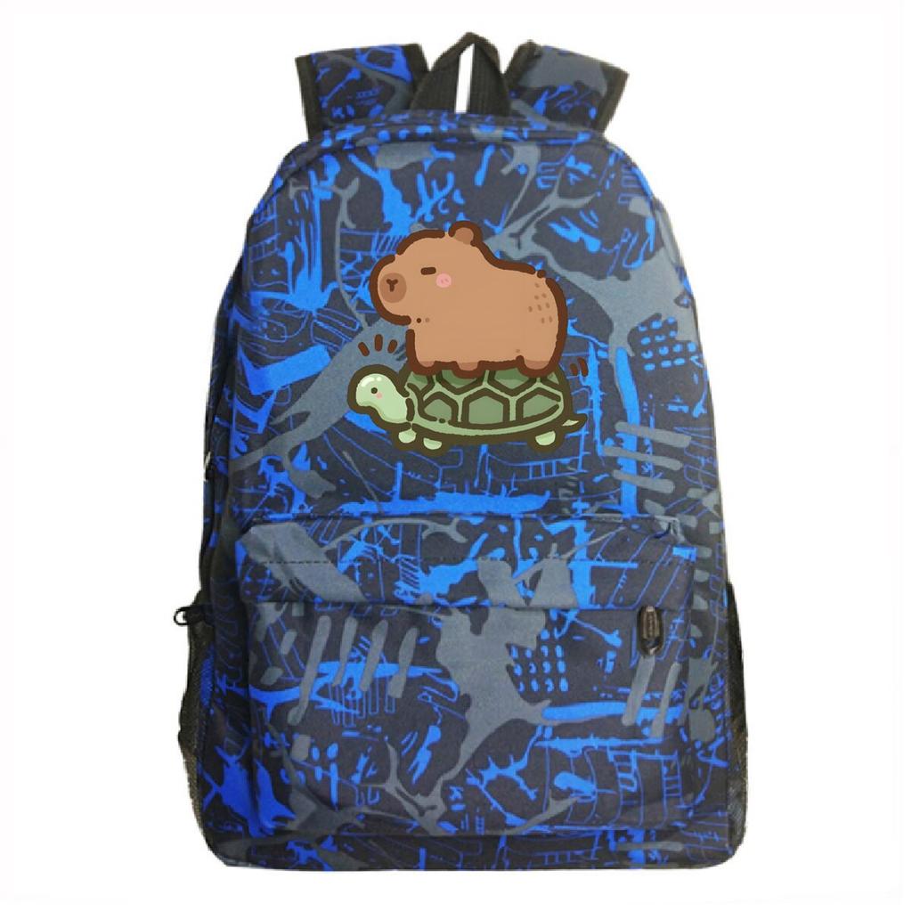 Süßer Rucksack mit Aufdruck von Peripheriegeräten Studentenschulranzen Freizeit-Reise-Rucksack mit großem Fassungsvermögen