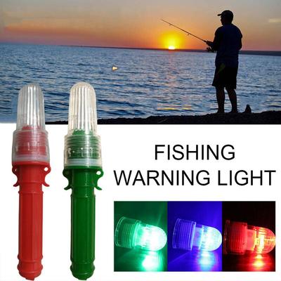 Luzes Solares de Pesca Multicoloridas Marinha À Prova d'Água Pisca-Pisca COD Lâmpada Piscante W6A6