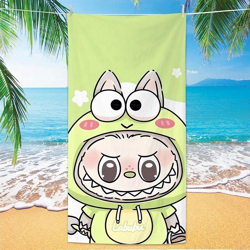 Cute Cartoon Children's Bath Towels, Running Sports Quick-drying Towels, Swimming Bath Towels, Beach Towels