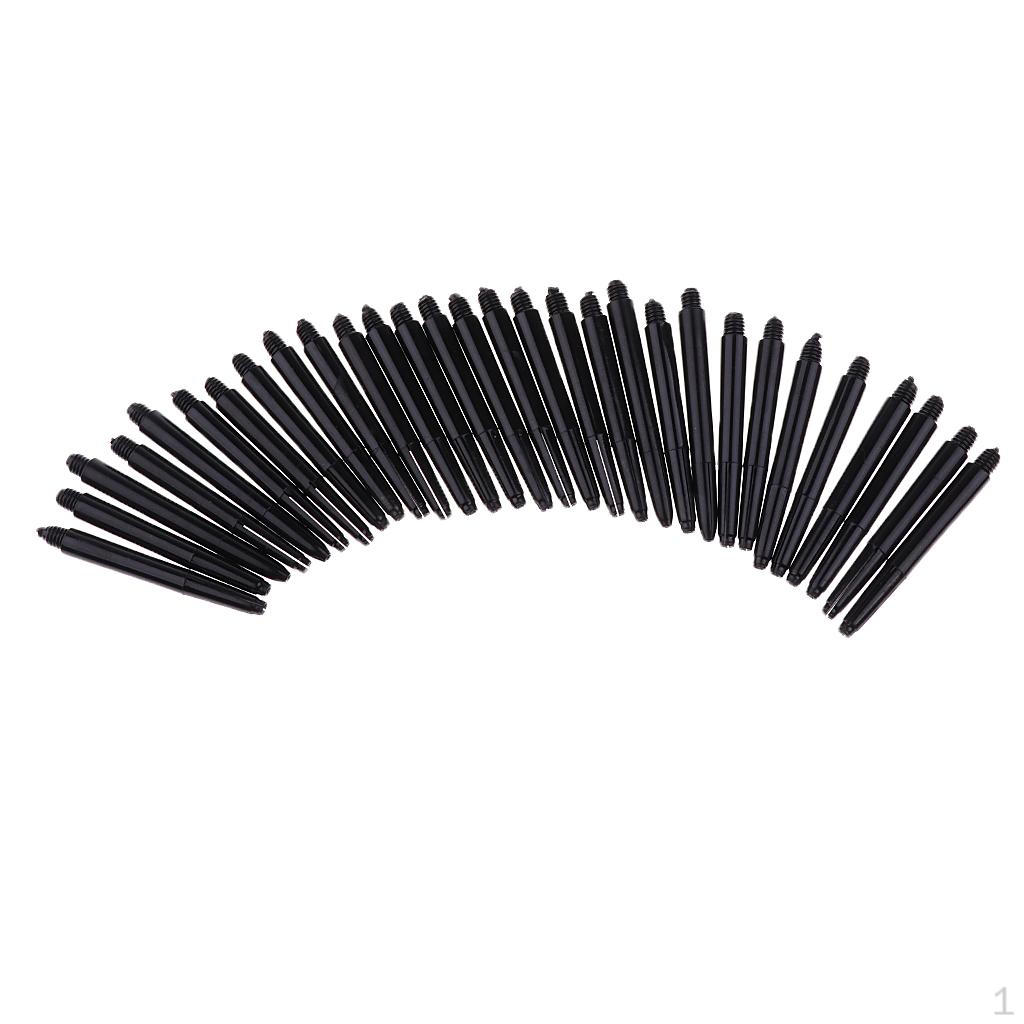

Thread Nylon Shafts Medium 43mm, Set of 30 чёрный