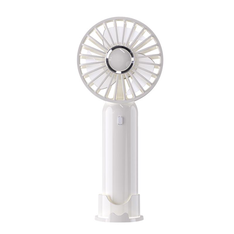 Portable USB Handheld Fan: Transparent, Strong Wind, Outdoor Use