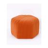 Hexagonal Stitched Pouf 45*45 Cm Height 45 Cm