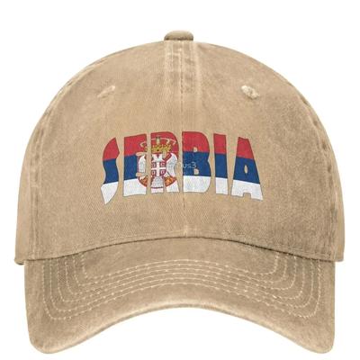 Serbia Casual Baseball Cap Spring Trucker Hat Hot Sale Hiking Fishing Hip Hop Hats Unisex Men Fitted Retro Baseball Caps
