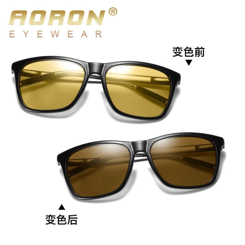 aoron Tag und Nacht Herren- und Damen-Polarisationssonnenbrillen Sonnenbrillen Farbwechselnde Brillen Nachtsichtbrillen