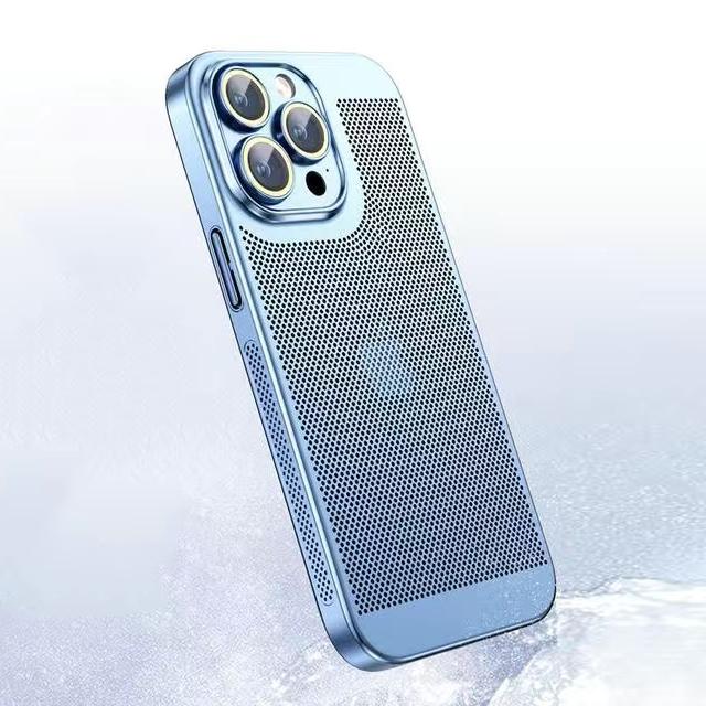 

Cooling Hollow Phone Case For For Iphone 16 15 14 13 12 11 Pro Max 13mini 12mini 16Plus XS XR X Cover For iPhone 16 Pro