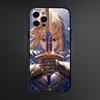 Fate Zero Stay Night Saber  Phone Case For iPhone 16,15,14,13,12,11 Plus,Pro Max, Soft Silicone Black Cover