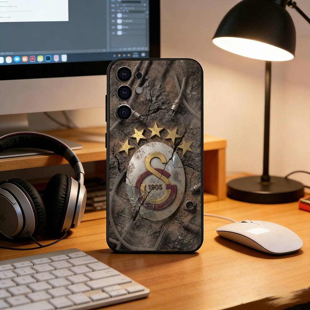 Coque de téléphone G-Galatasaray SK Édition 1905 Silicone Noir Souple Pour Samsung S25,S24,S21,S22,S23,S30,Ultra,S20,Plus,Fe,Lite