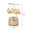 Elegant Rotating Candle Holder for The Christmas Decoration On Home Table