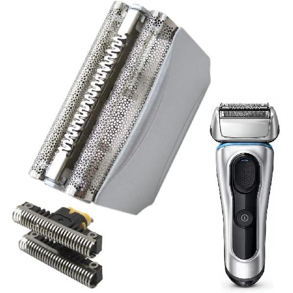 Foil & Cutter Series 5 51S Replacement Head for B-raun Series 5 590cc 8595 8985 8975 8991 (Silver, New Packaing)