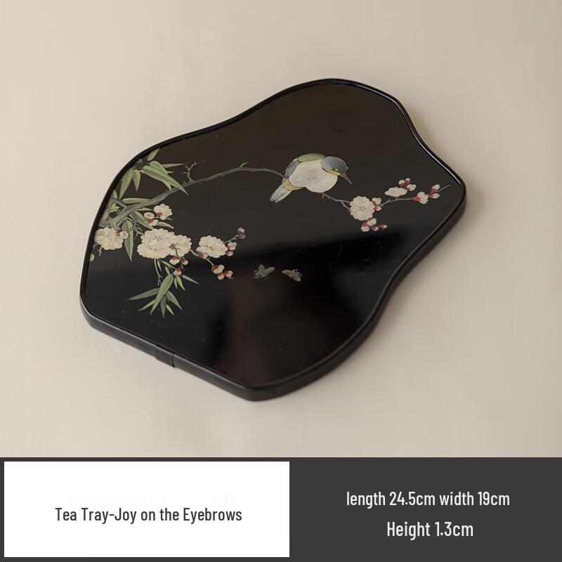 Ретро Керамический Неправильной Формы Поддон для Сухого Бабл-чая