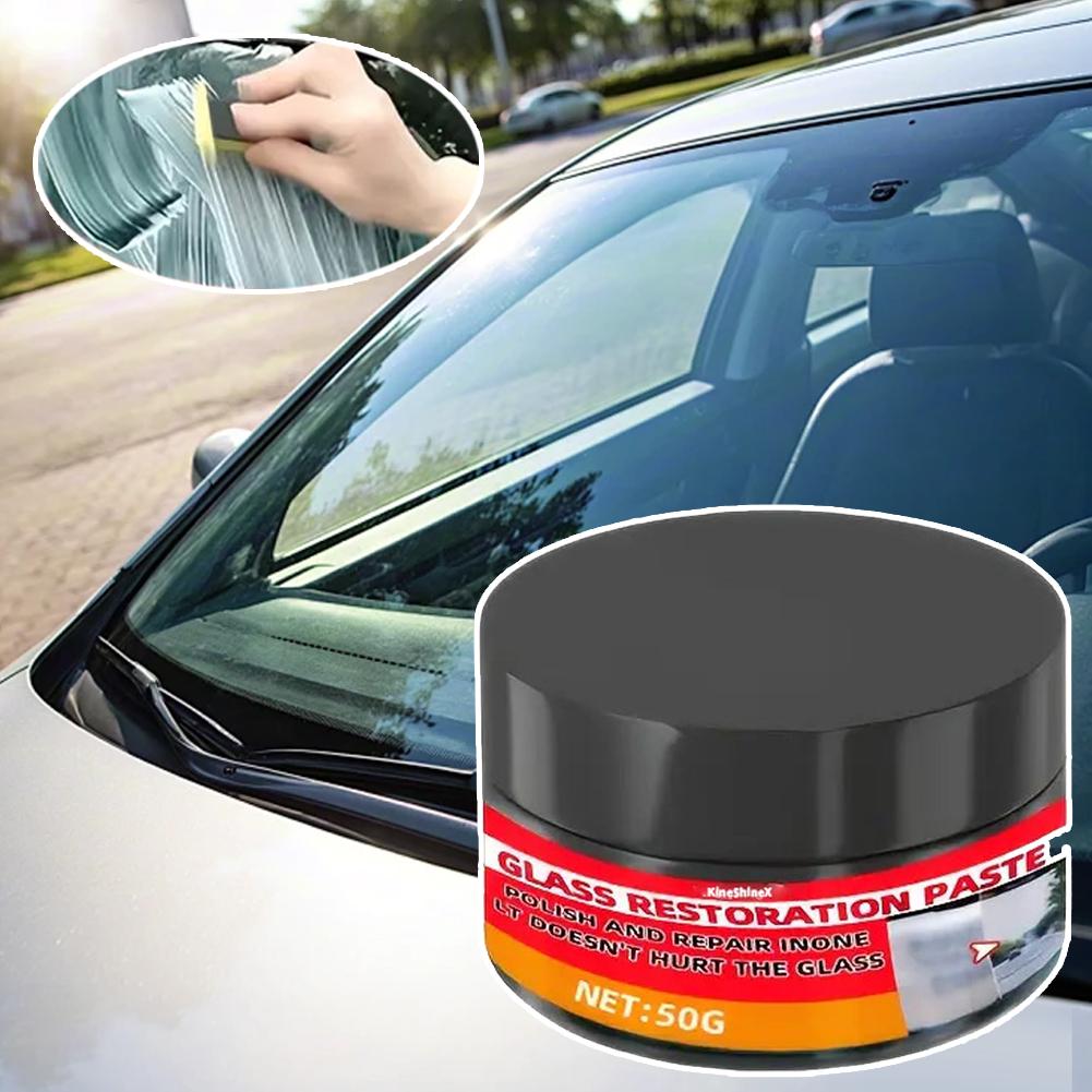 Glass Scratch Repair Car Window And Mirror Repair Kit Car Scratch Compound Glass Oil Film Cleaner Glass Polishing Agent