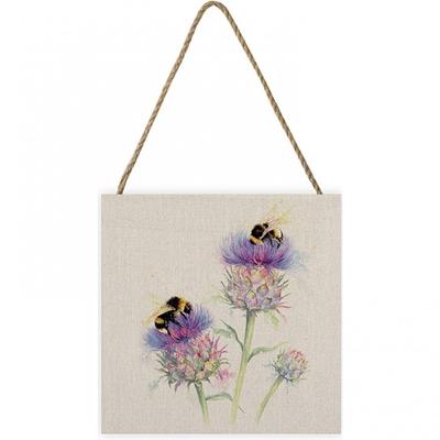 Busy Bees Wooden Plaque