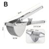 Potato Ricer Stainless Steel Potato Masher Heavy Duty Potato Ricer Masher For Baby Food Fruit Vegetable Juicer