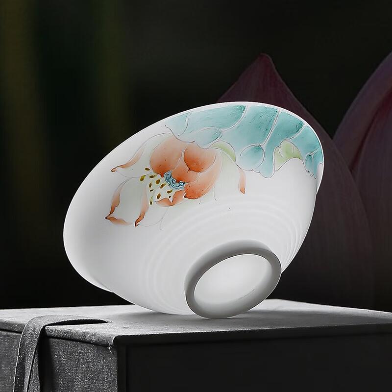 Chaxun Ice-Jade Porcelain Douli Teacup