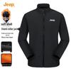 Jeep Men's Windproof Water-Repellent Soft Shell Jacket