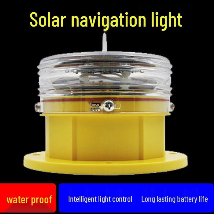 LED Solar Marine Beacon: Navigation & Anchor Light for Boats, Nets & Fish Cages Battery Accessories 78