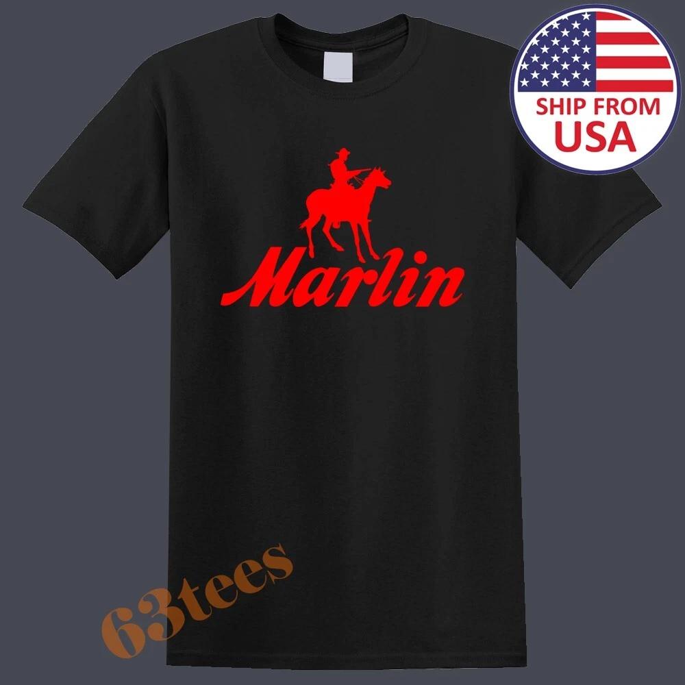 

Marlin Guns Men s T-Shirt Women s Tee Top Unisex Black Size S to 3XL 2XL